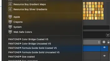 Gradient Presets missing (?) from most most panels - Vector ∙ Pixel ∙ ...